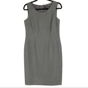Kasper Womens Dress Size 6 Career Sheath Lined Darts Gray Business Career‎